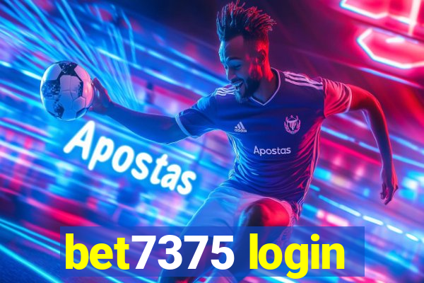 bet7375 login